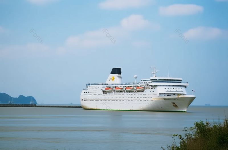 蘇州號轮船客船游轮船行驶在海上海面海洋海平面,高清,摄影图,摄影图片,图片大全,摄影图免费下载
